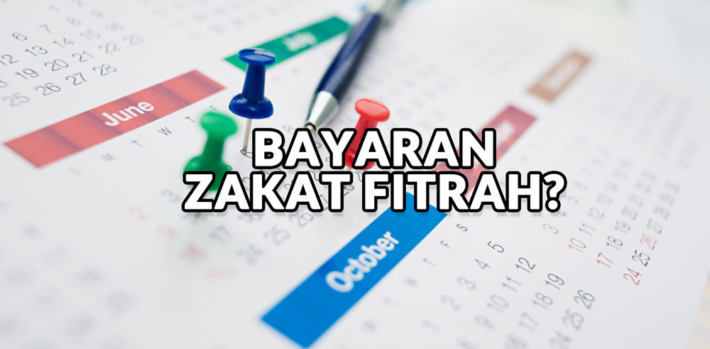 tempoh bayaran zakat fitrah